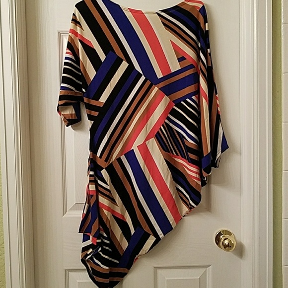 2 asymmetrical sleeve mini dresses - Picture 1 of 5